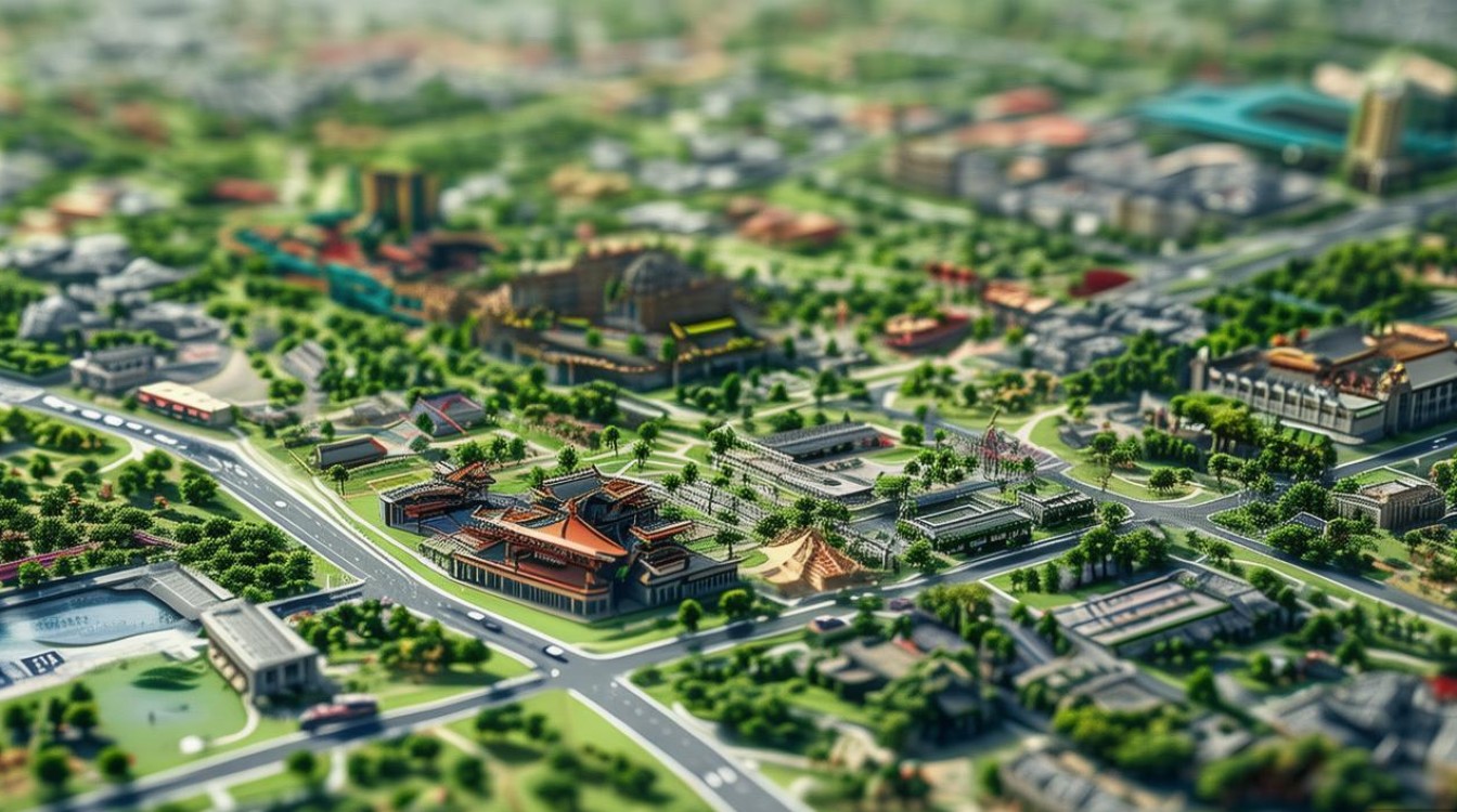 成都市区景点地图