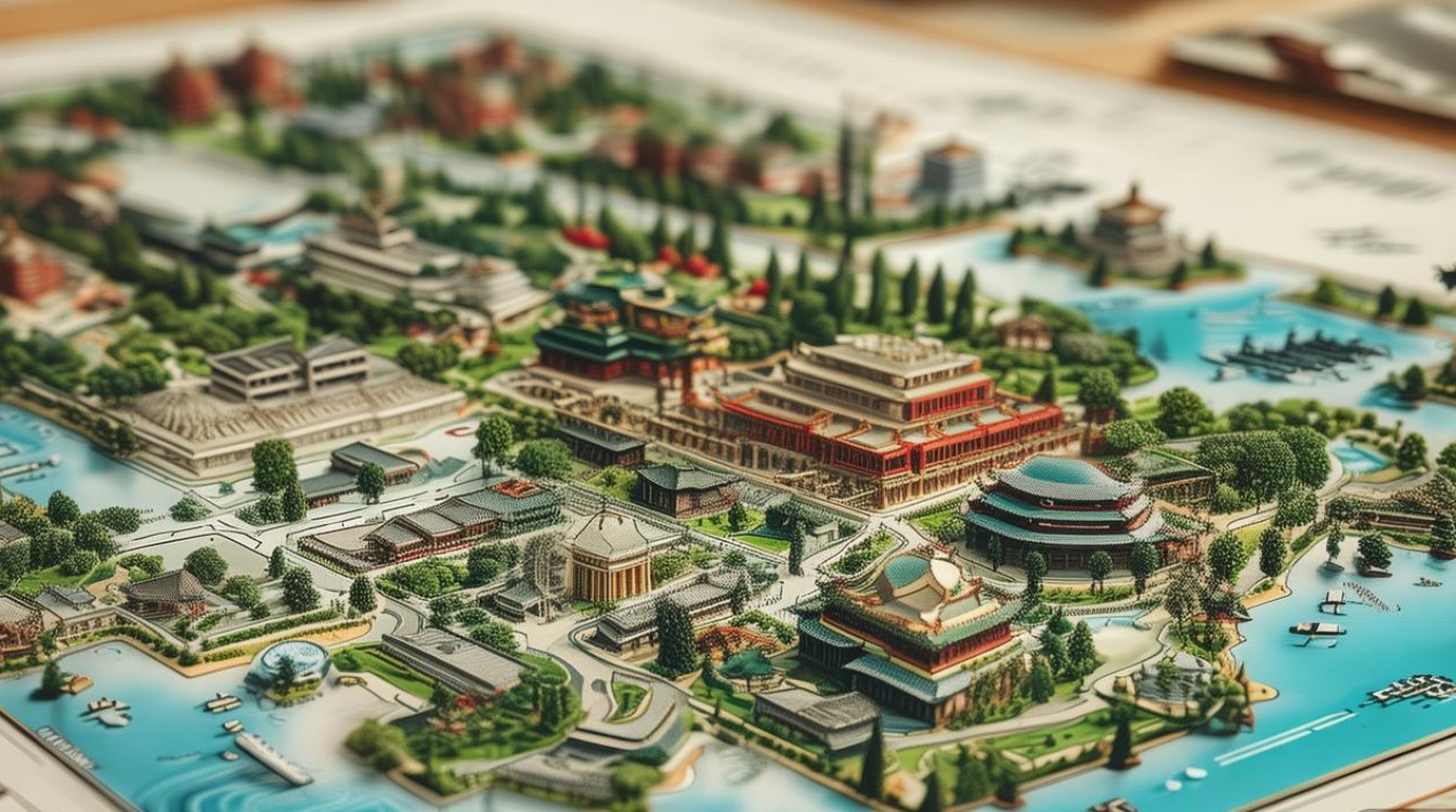 开封旅游景点地图