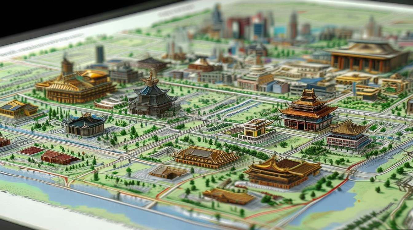 开封旅游景点地图