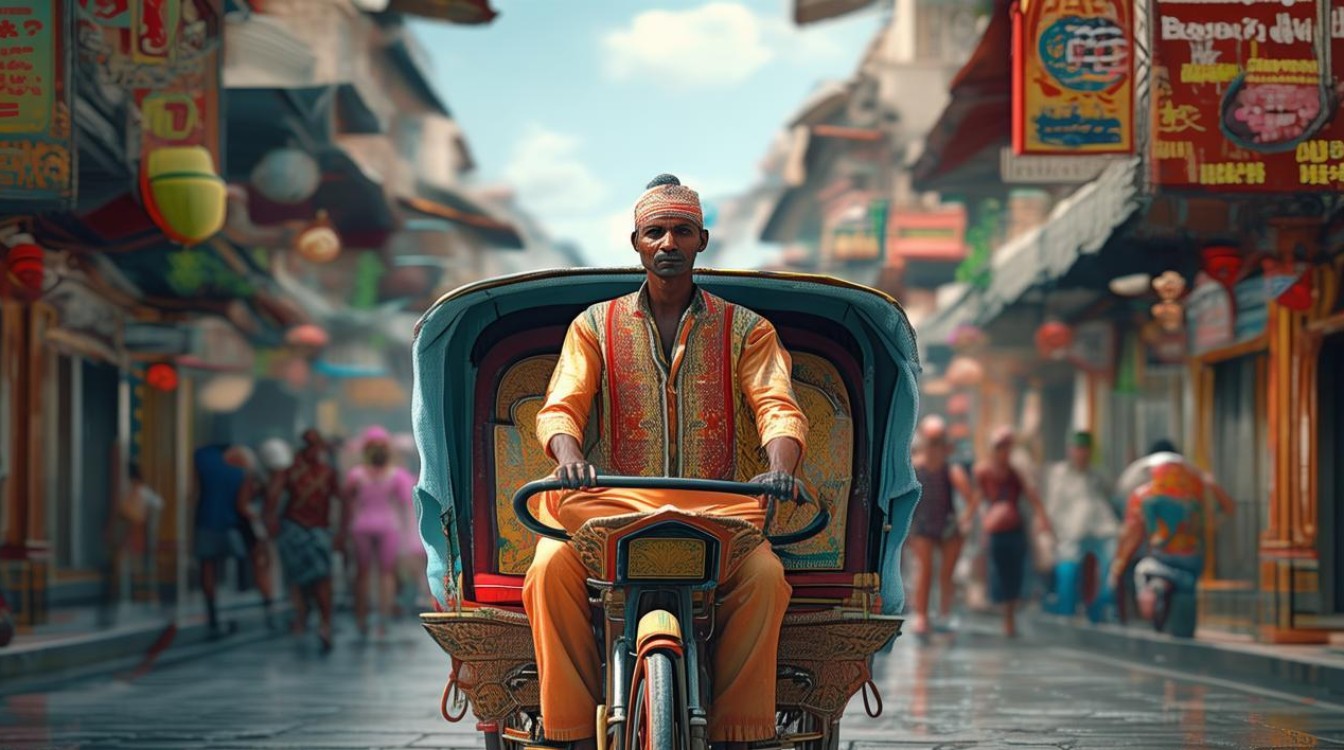 车夫的观光景点