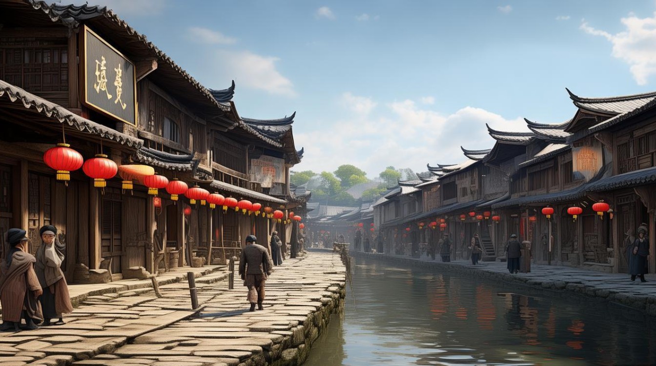 五凤溪古镇景点