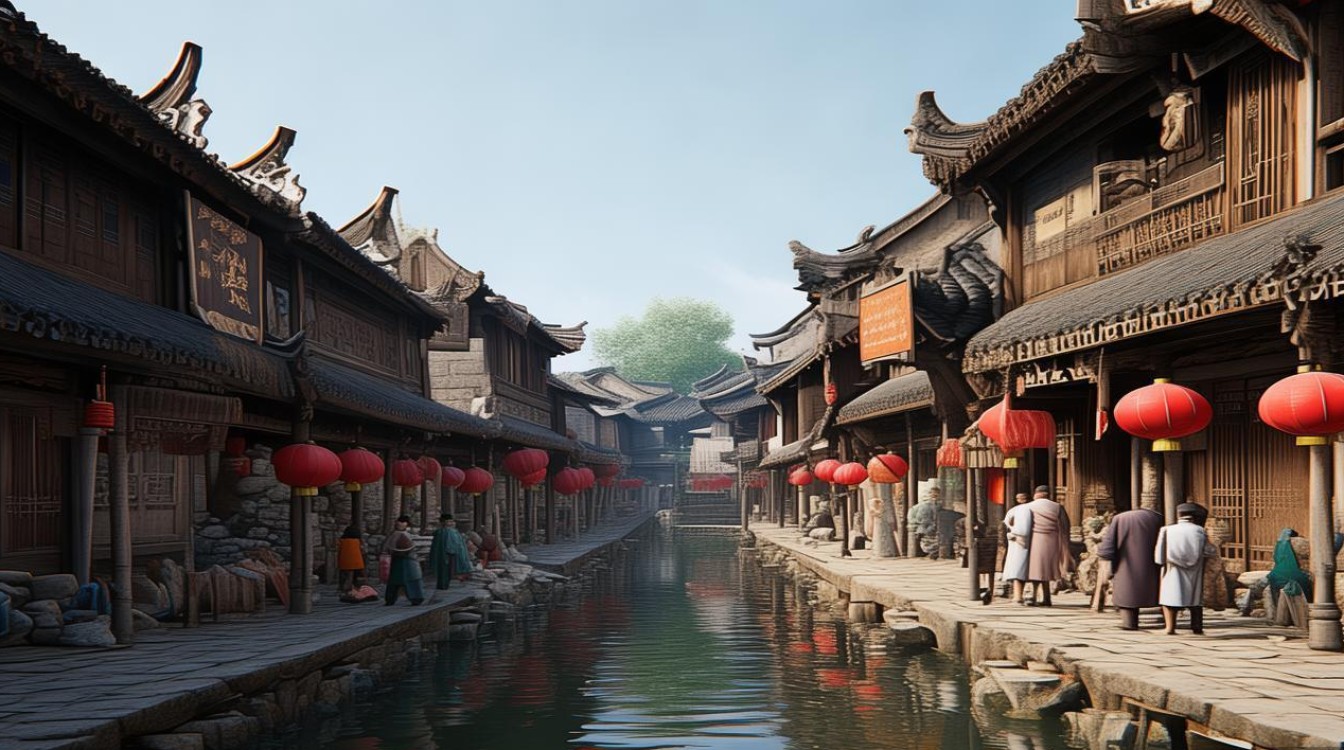 五凤溪古镇景点