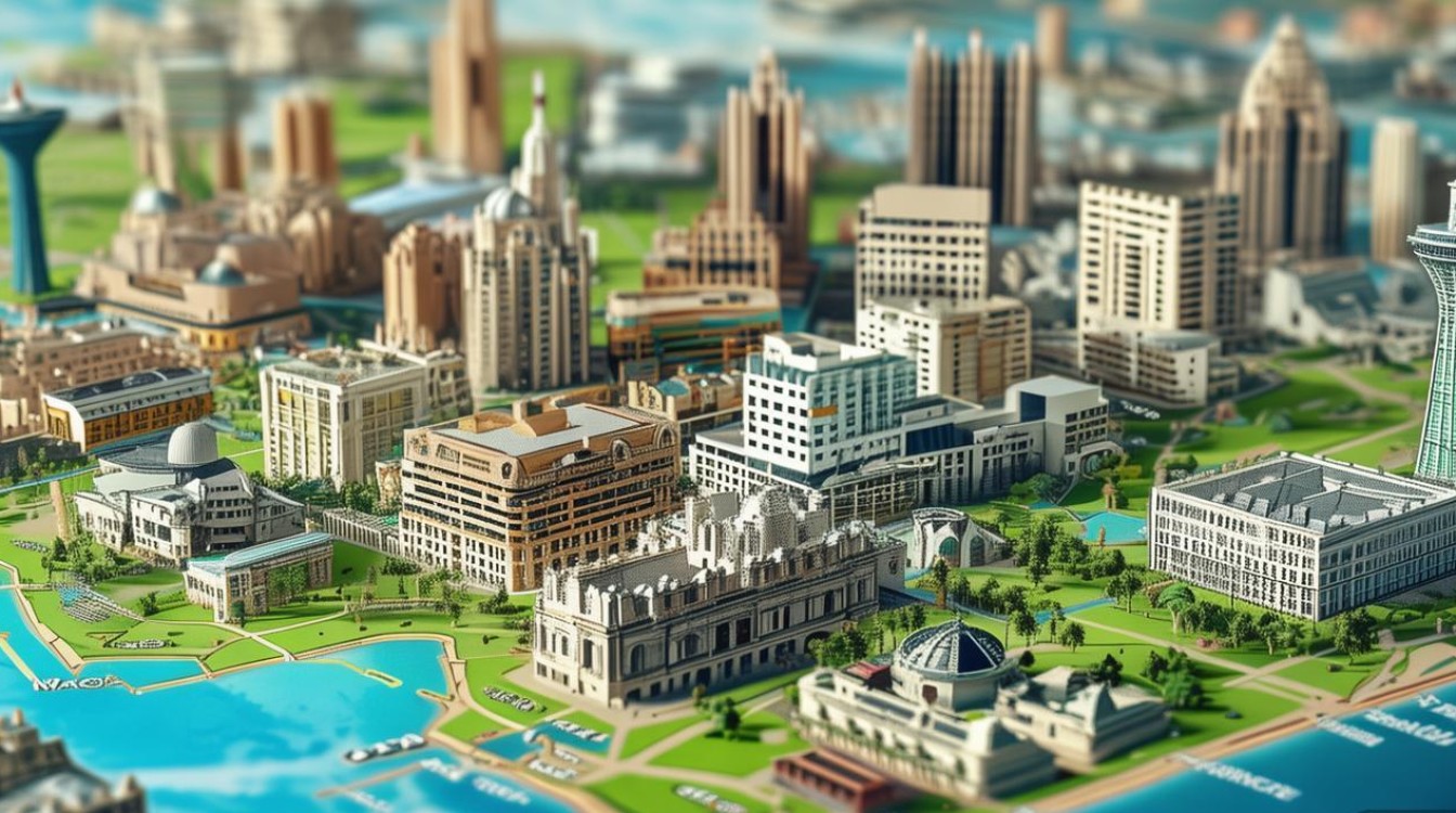 澳门景点分布图 澳门景点分布图