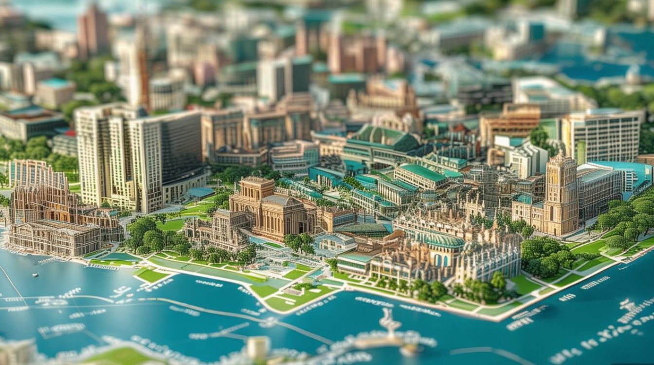 澳门景点分布图 澳门景点分布图