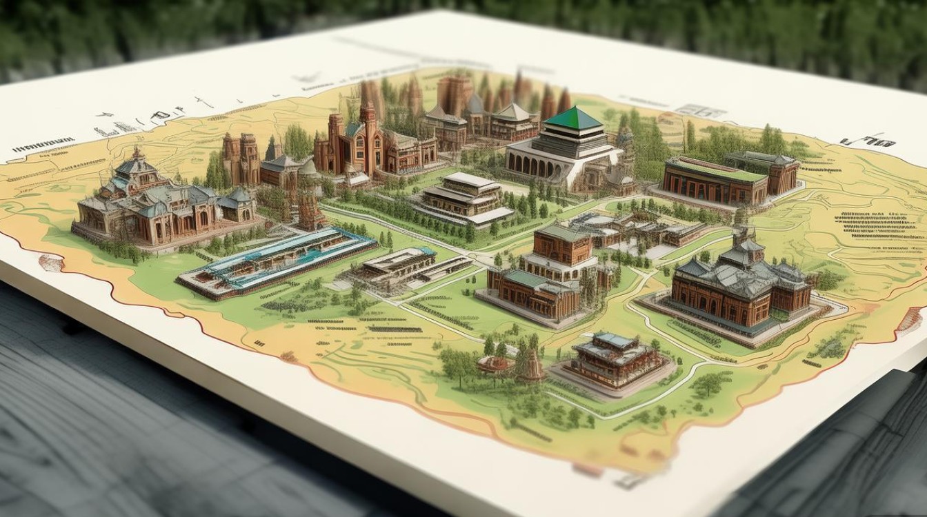 吐鲁番景点地图