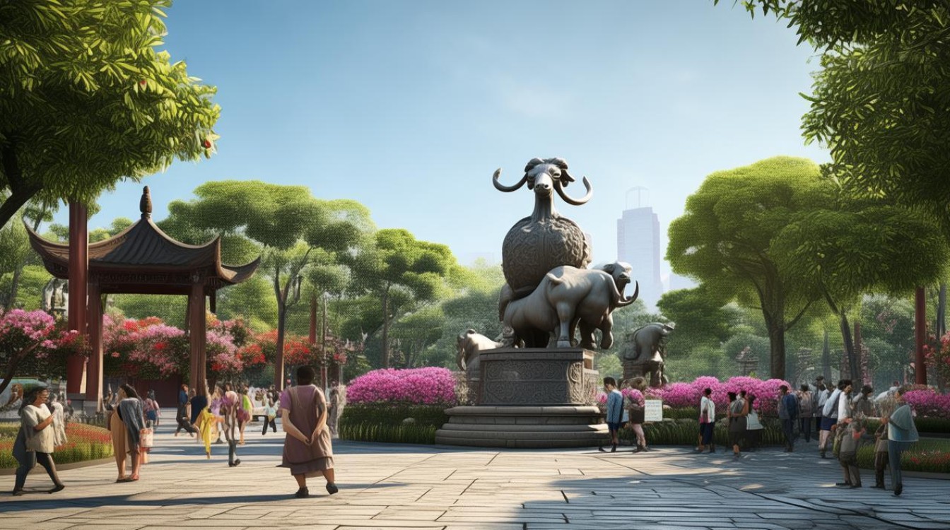 广州越秀公园景点