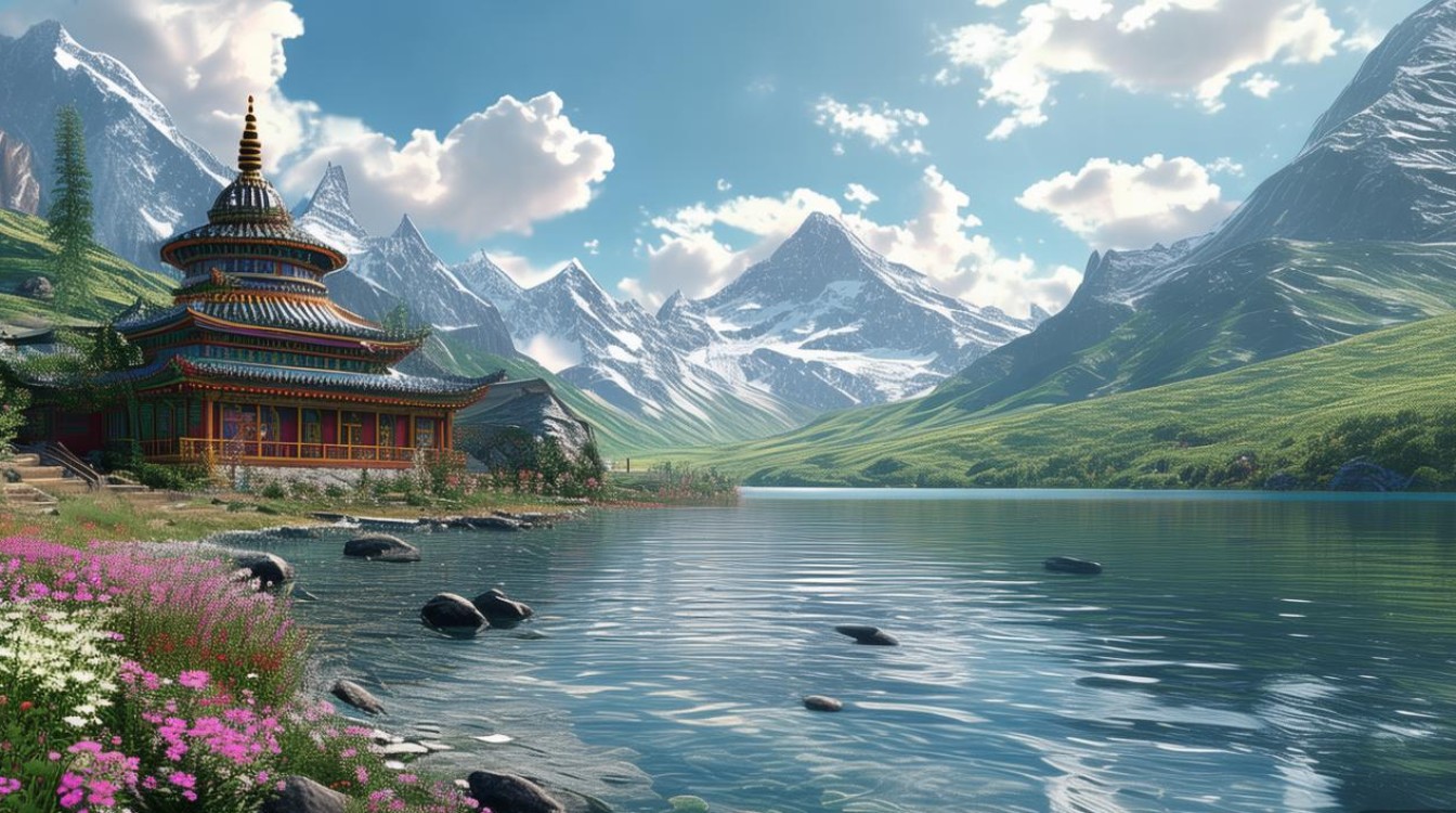 巴松措的景点 巴松措的景点