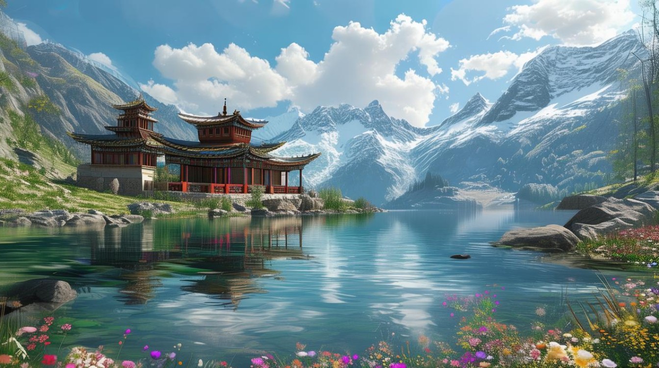 巴松措的景点 巴松措的景点