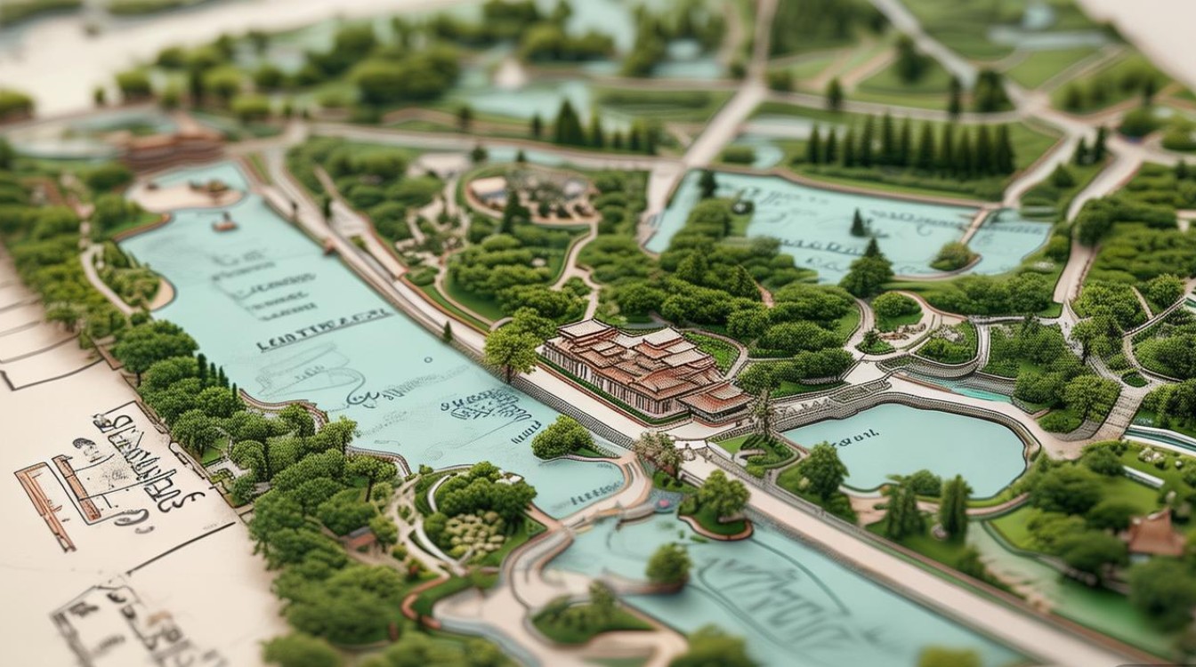 颐和园景点地图 颐和园景点地图