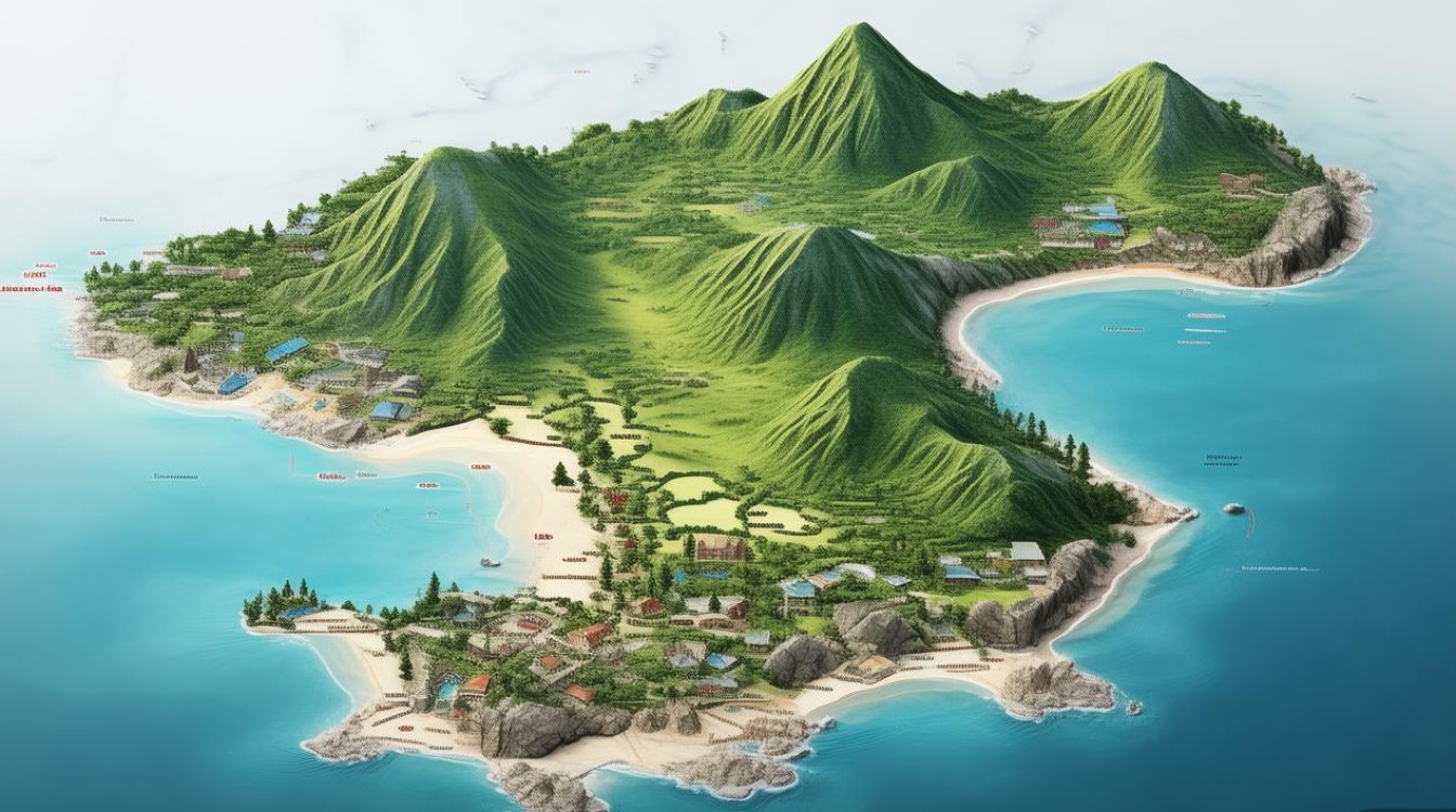 济州岛景点地图 济州岛景点地图