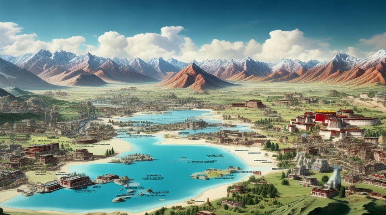 西藏旅游景点地图 西藏旅游景点地图