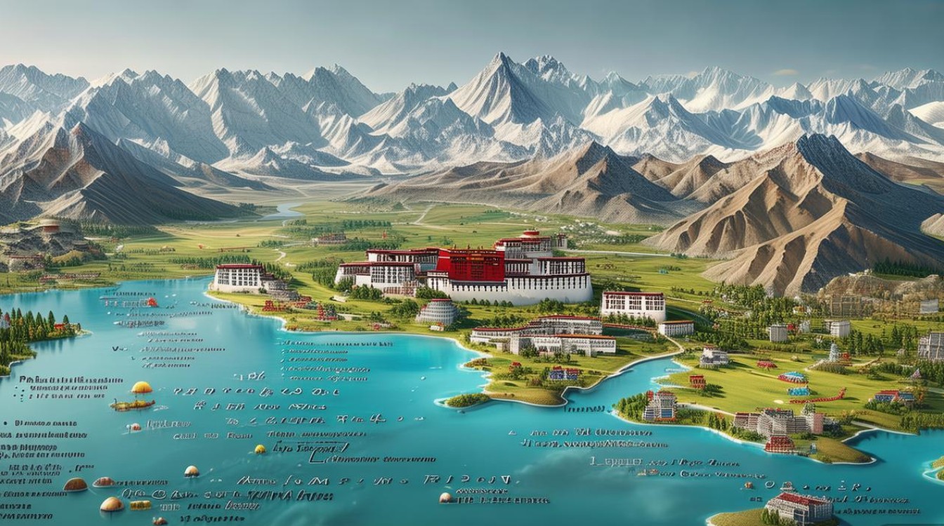 西藏旅游景点地图 西藏旅游景点地图