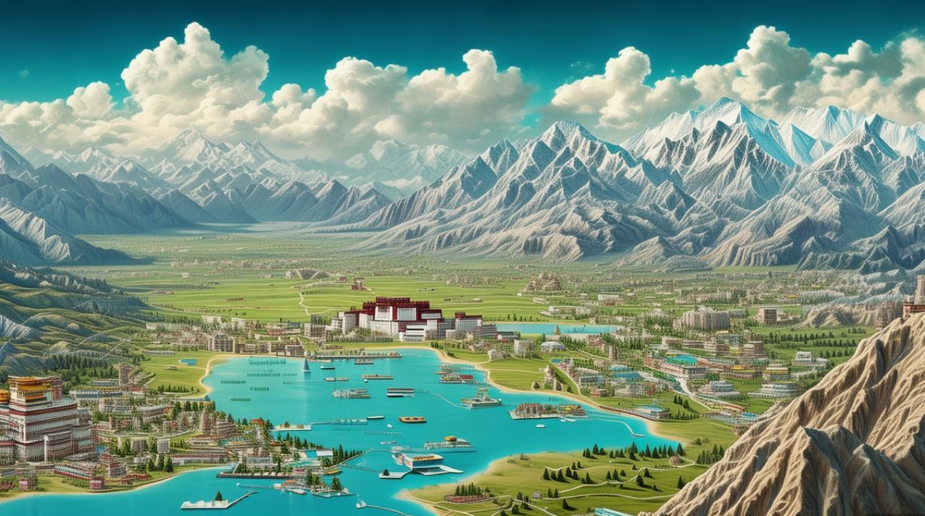 西藏旅游景点地图 西藏旅游景点地图