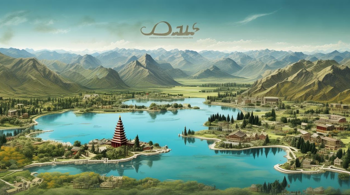 大理旅游景点地图 大理旅游景点地图