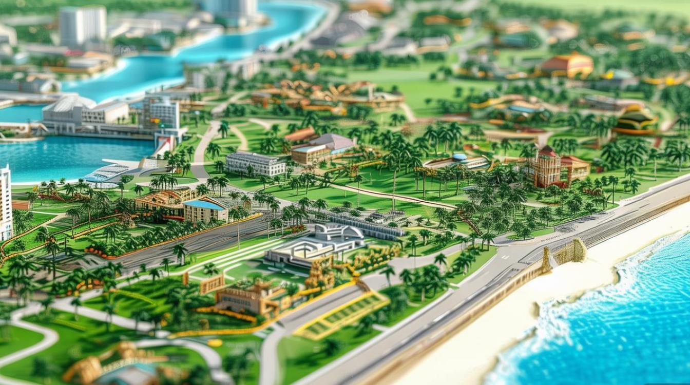 三亚景点地图分布 三亚景点地图分布