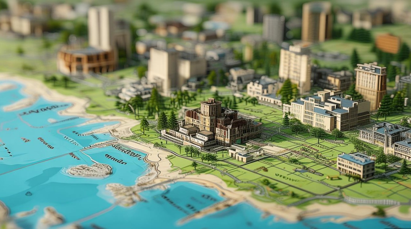 大连景点分布地图