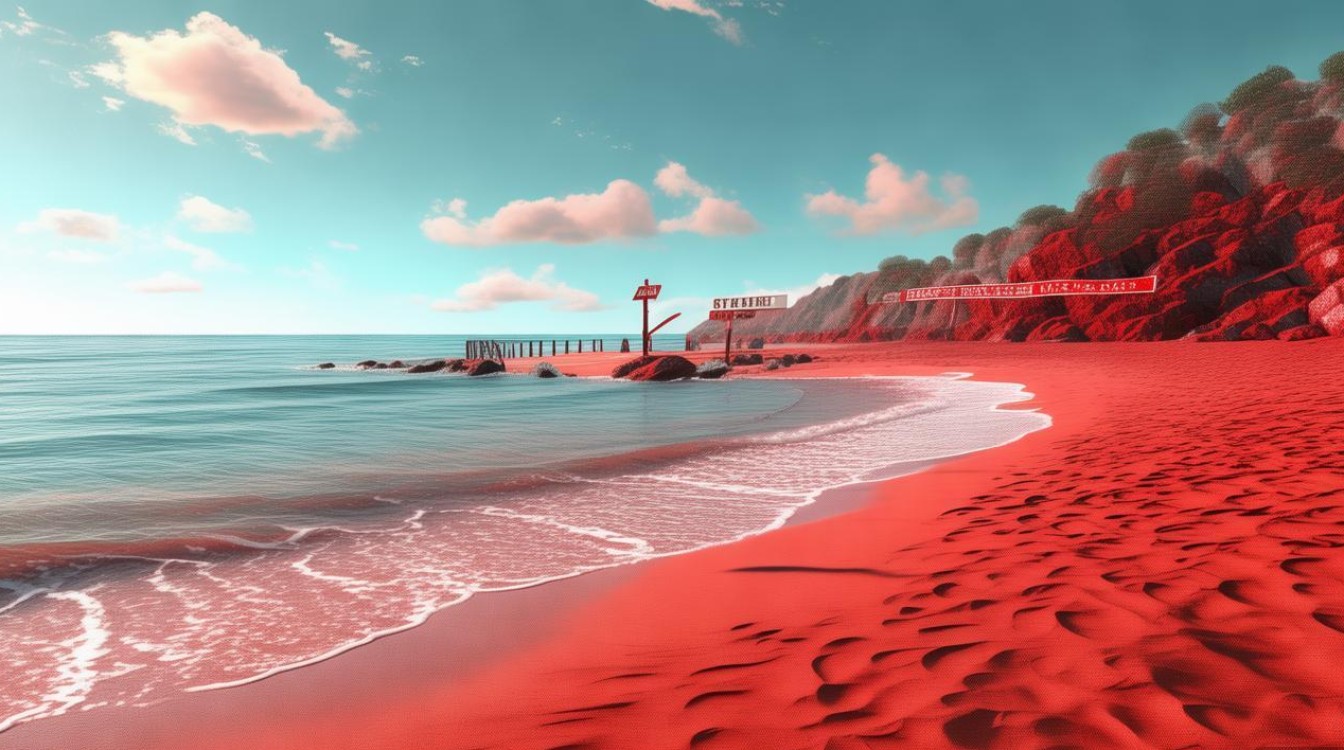 景点红海滩 景点红海滩