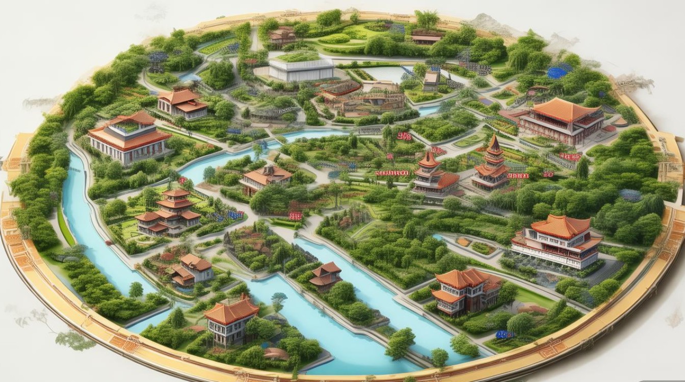 苏州景点分布地图