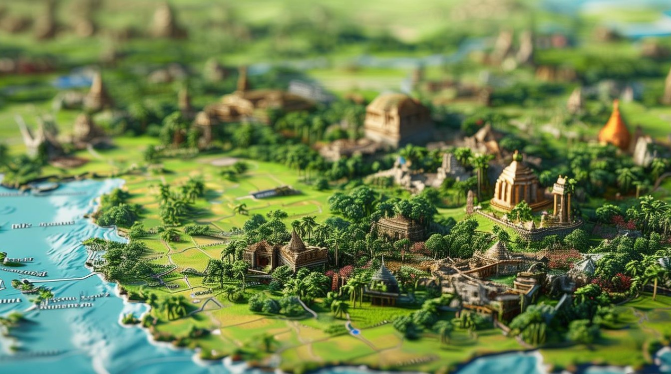 西双版纳景点地图