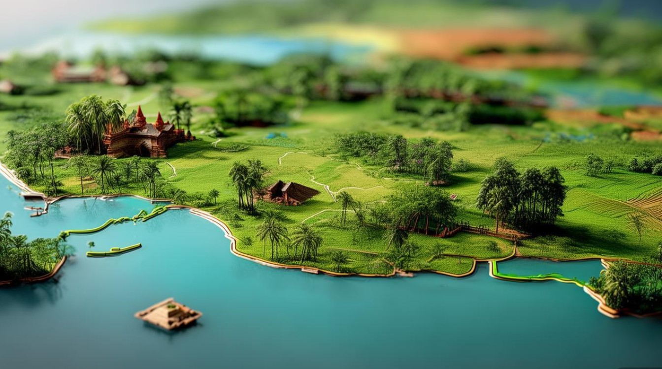 西双版纳景点地图