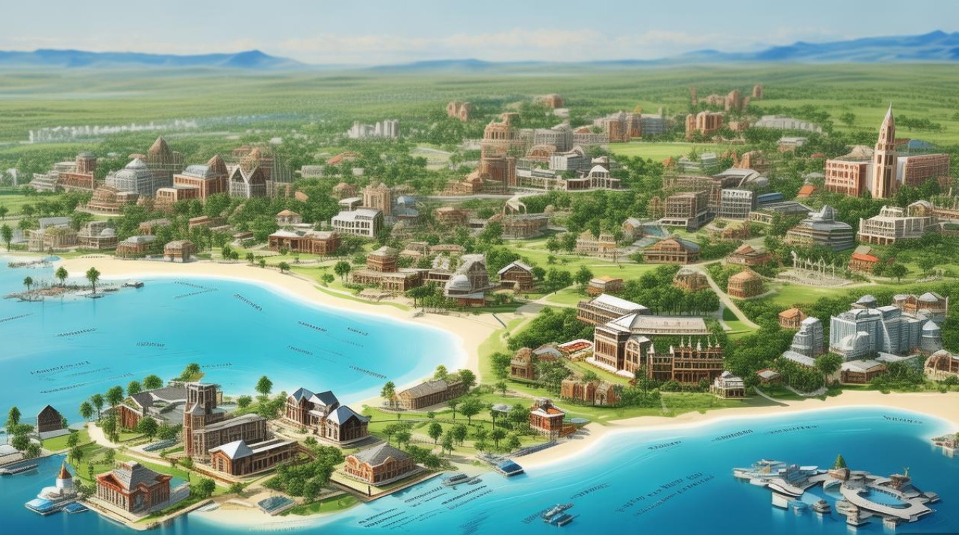 威海旅游景点地图 威海旅游景点地图