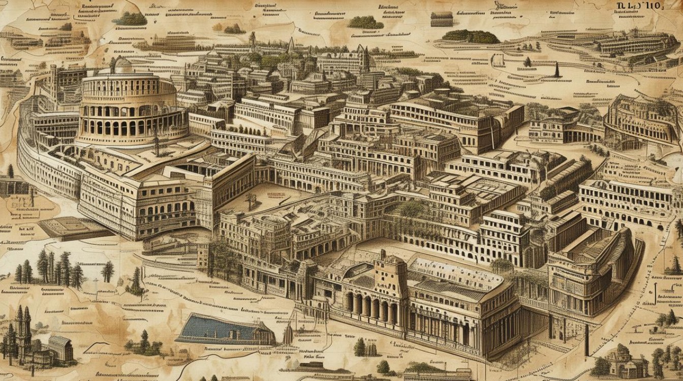 罗马景点地图 罗马景点地图