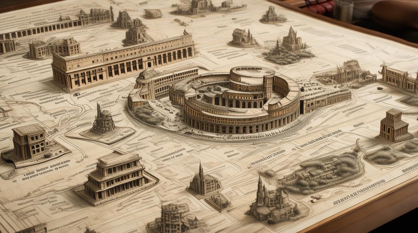 罗马景点地图 罗马景点地图