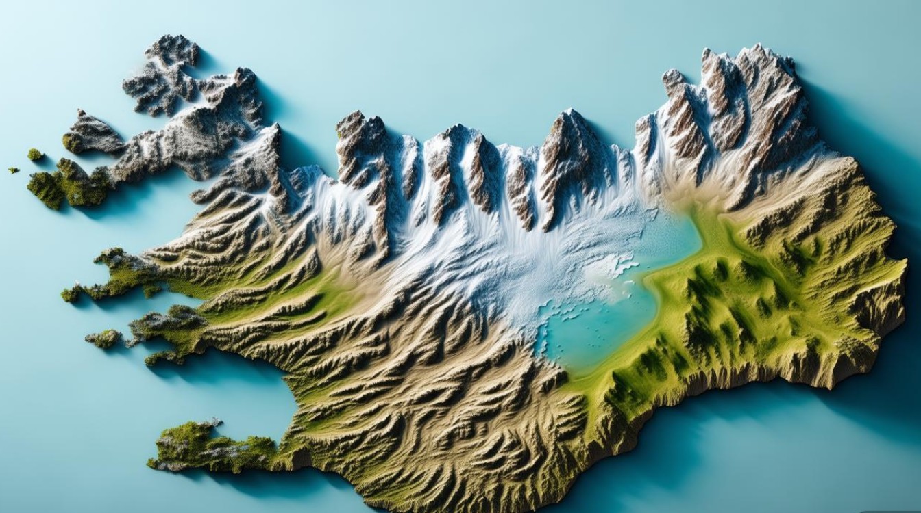 冰岛景点地图 冰岛景点地图