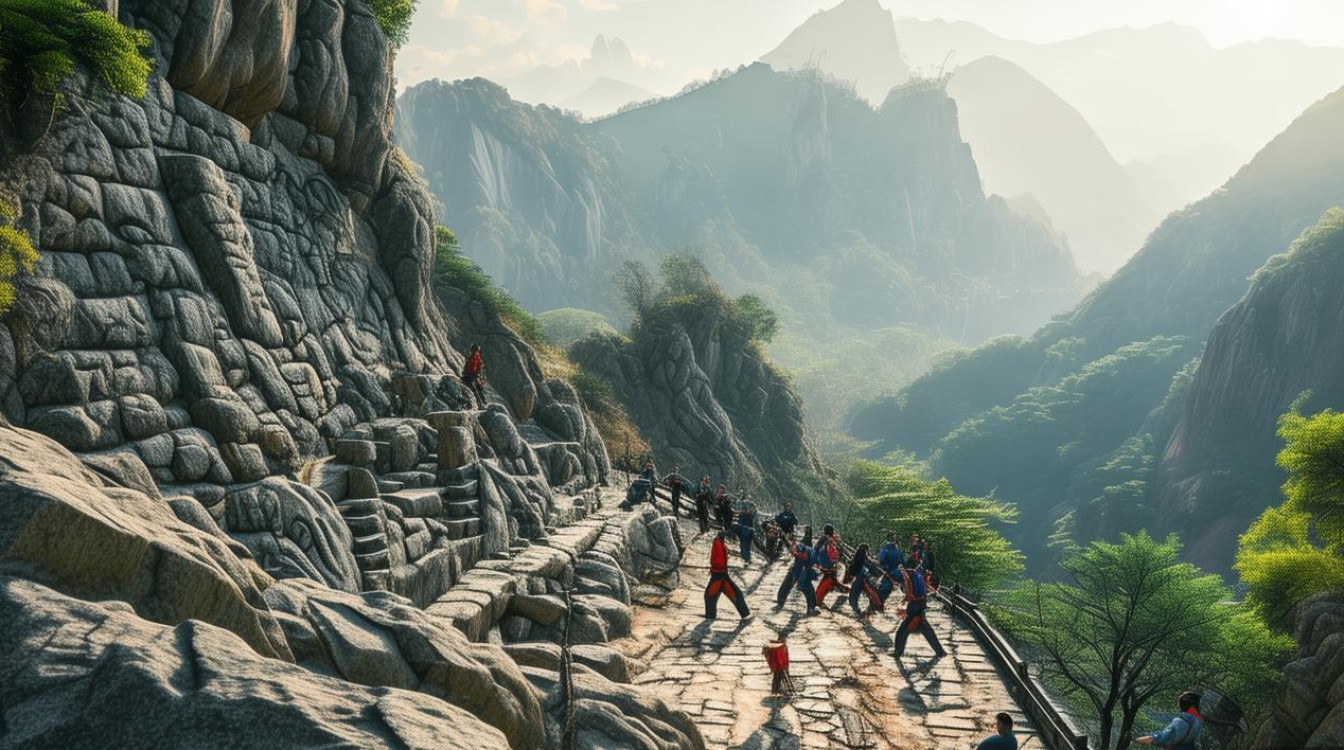 华山论剑景点 华山论剑景点