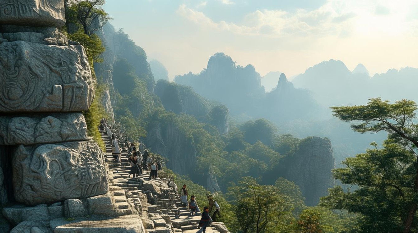 华山论剑景点 华山论剑景点