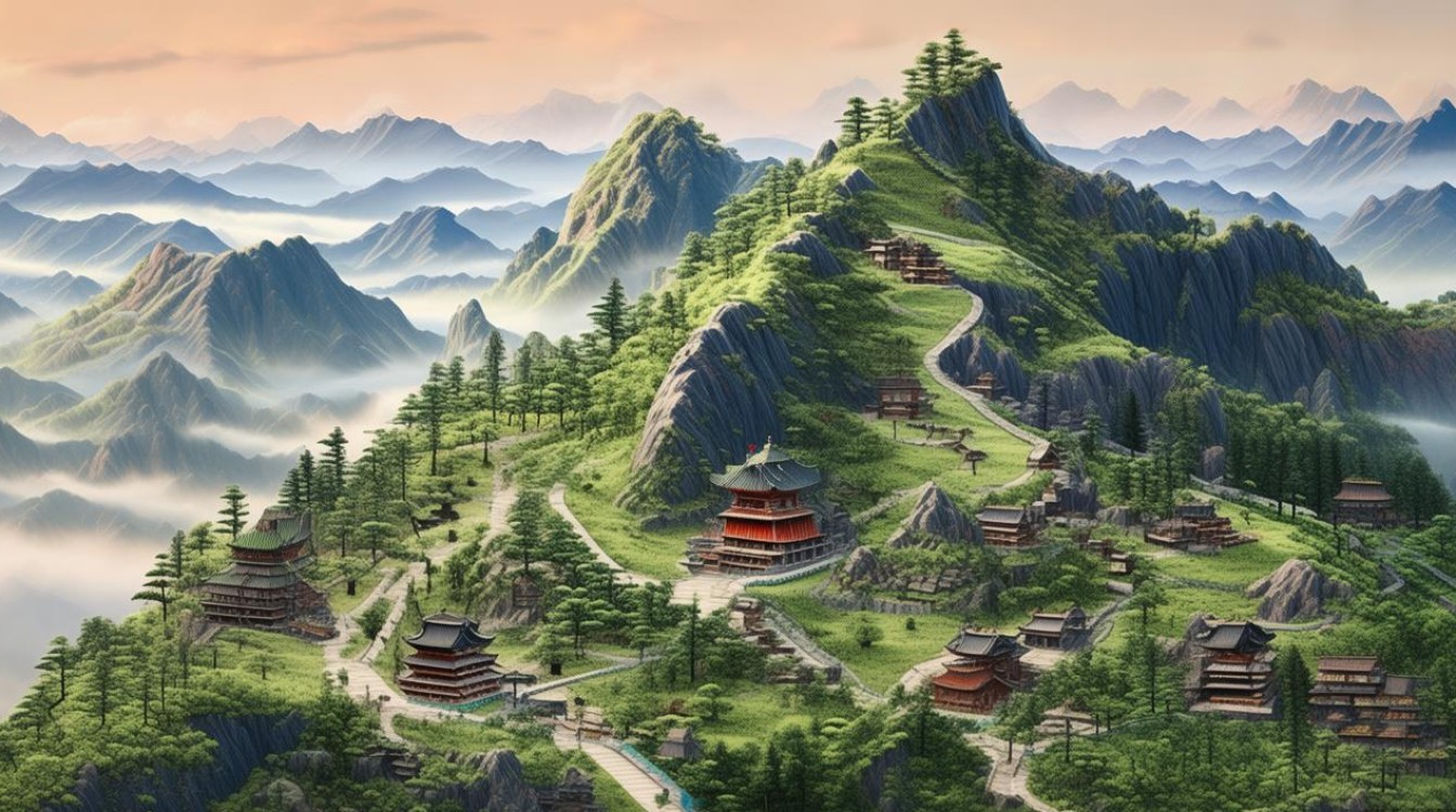 峨眉山景点图 峨眉山景点图