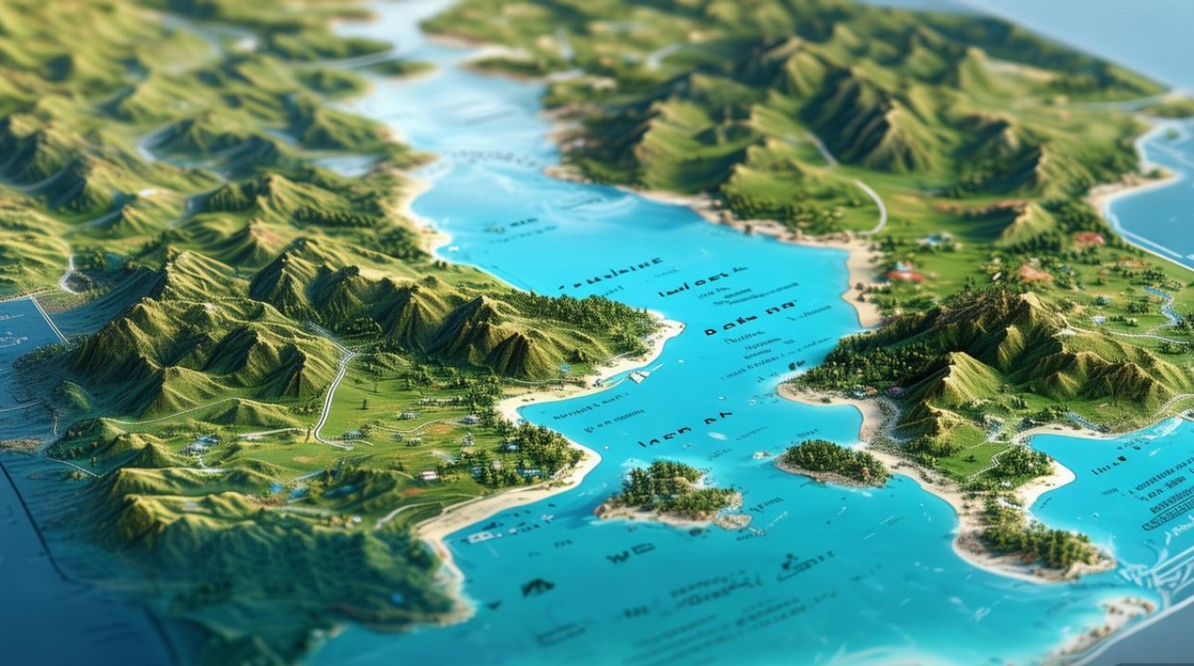 洱海景点地图 洱海景点地图