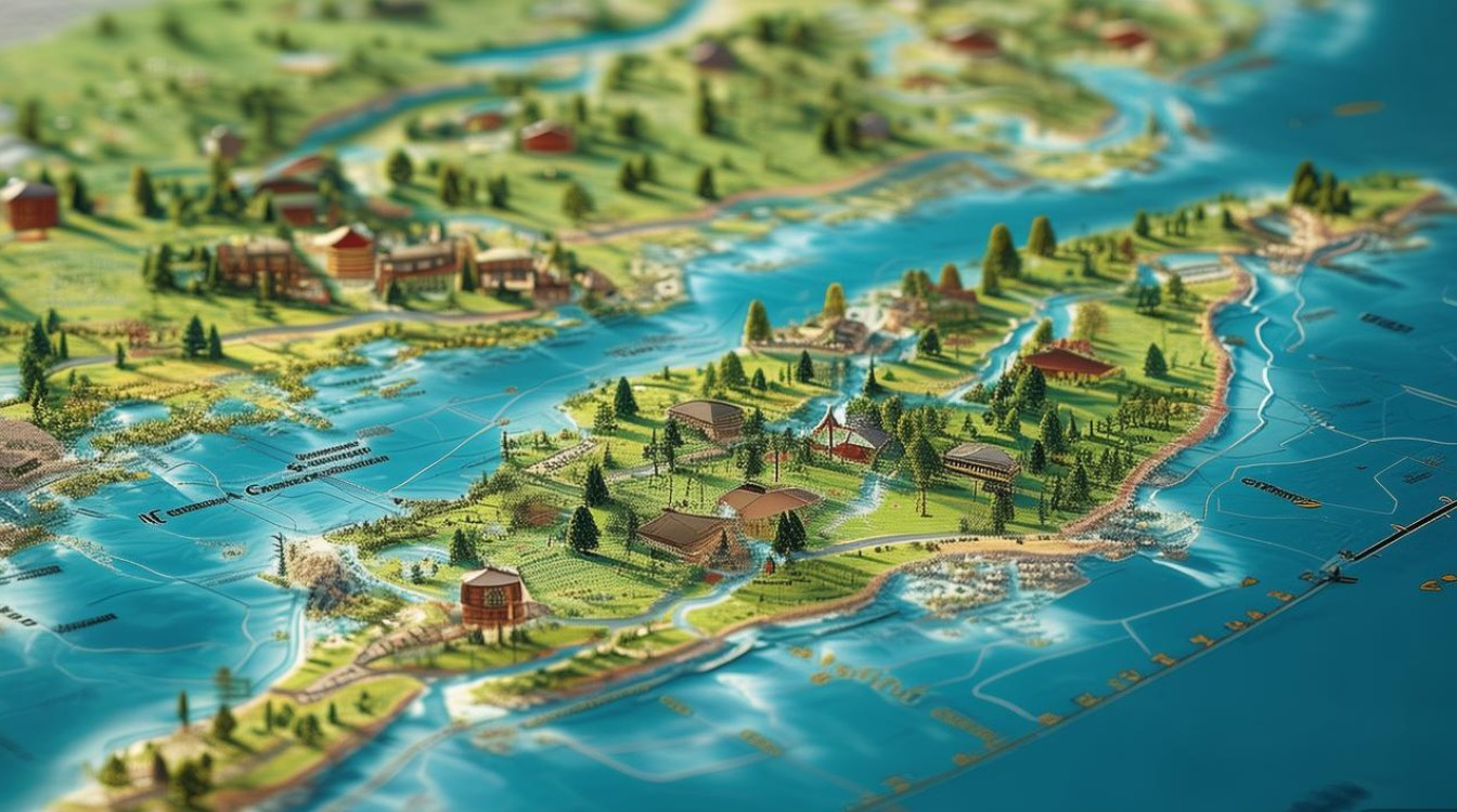 长岛景点地图 长岛景点地图