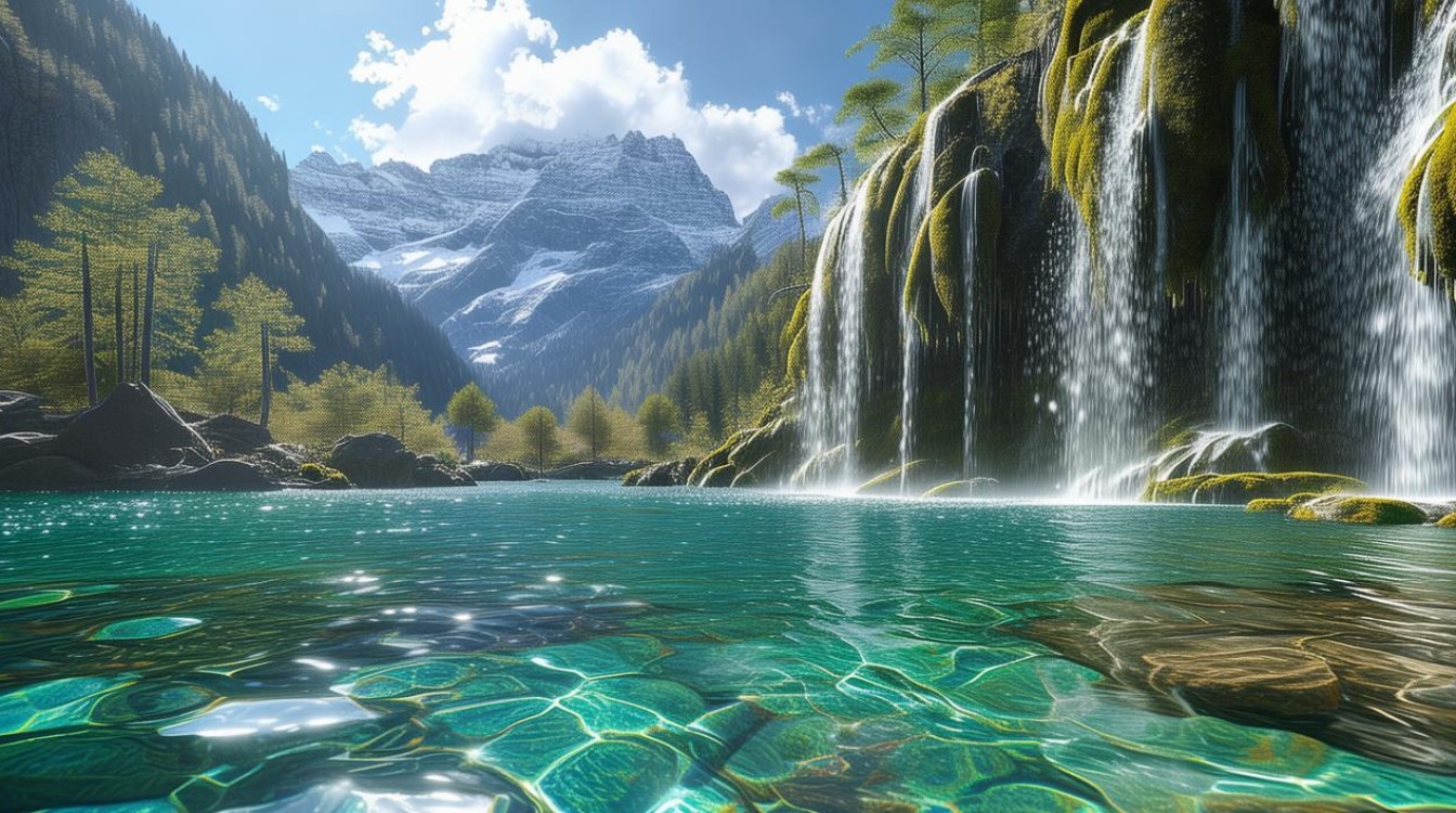 九寨沟主要景点 九寨沟主要景点