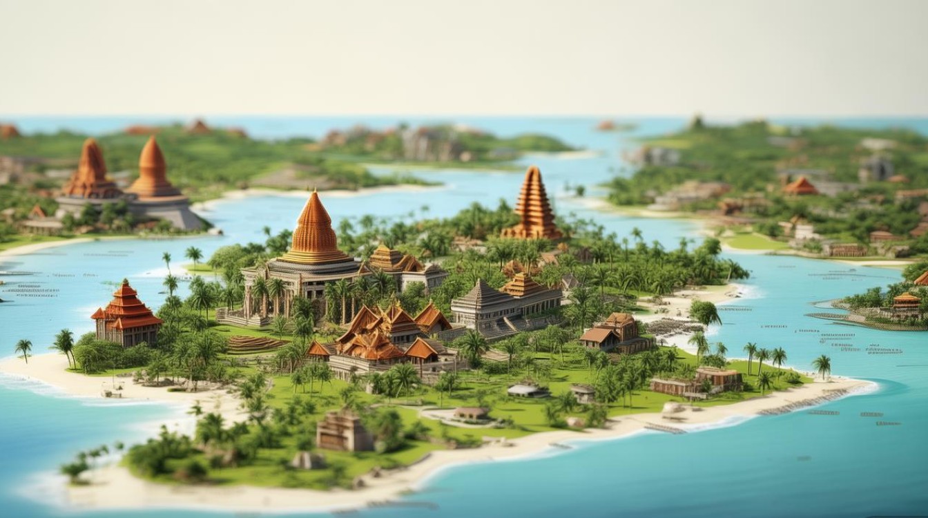 巴厘岛景点地图 巴厘岛景点地图