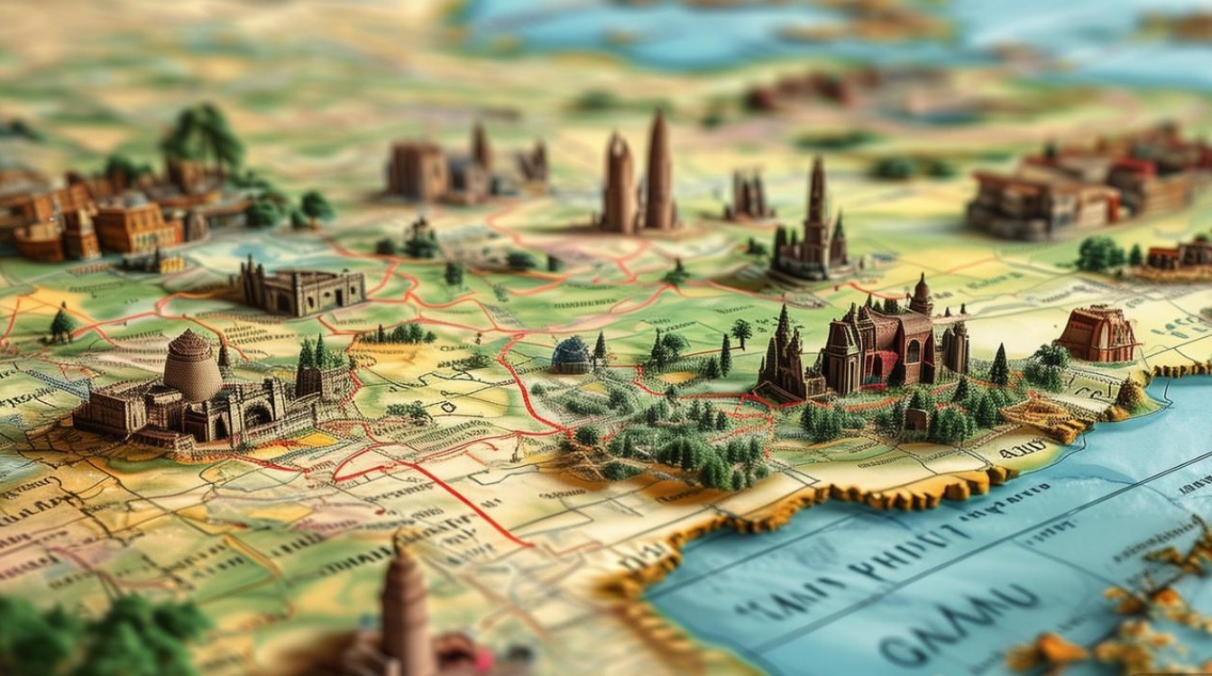 甘肃旅游景点地图 甘肃旅游景点地图