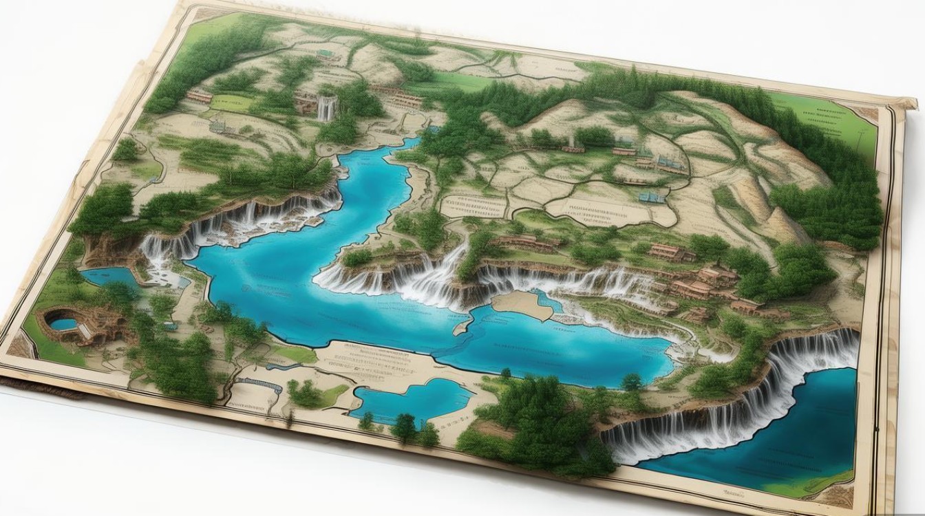 九寨沟景点地图