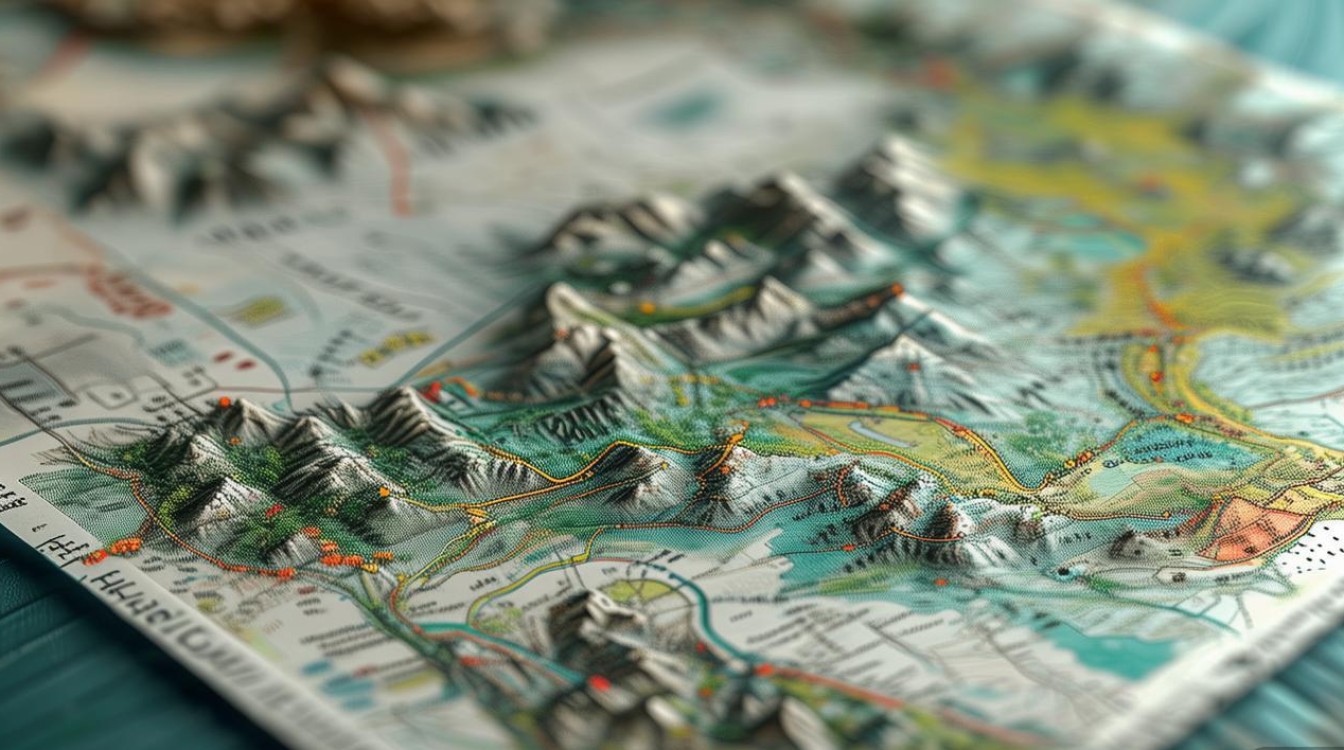 九寨沟景点地图