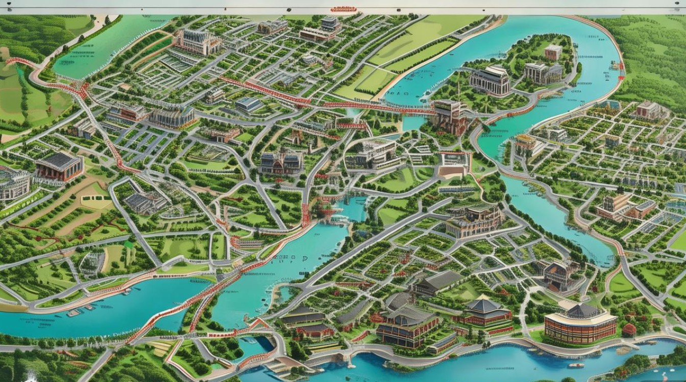 无锡景点路线图