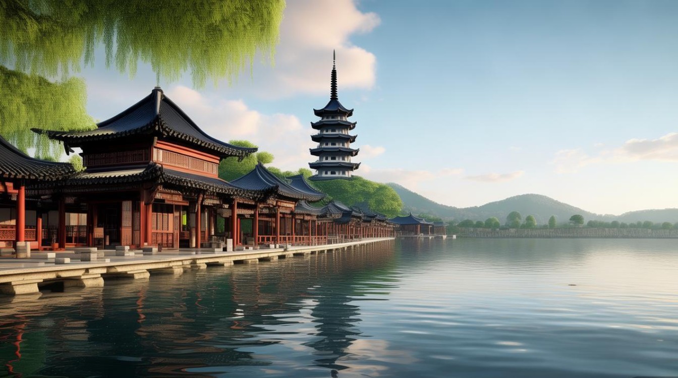 杭州西湖边景点