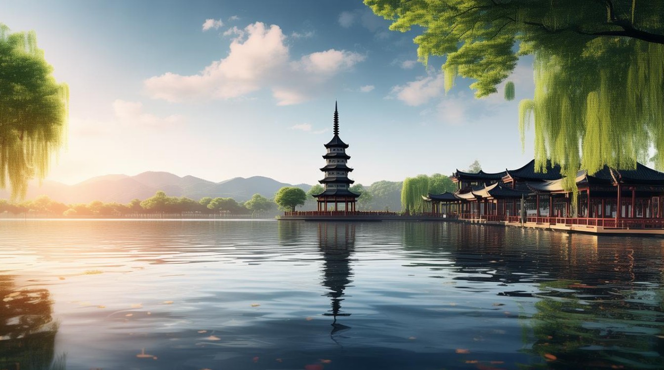 杭州西湖边景点