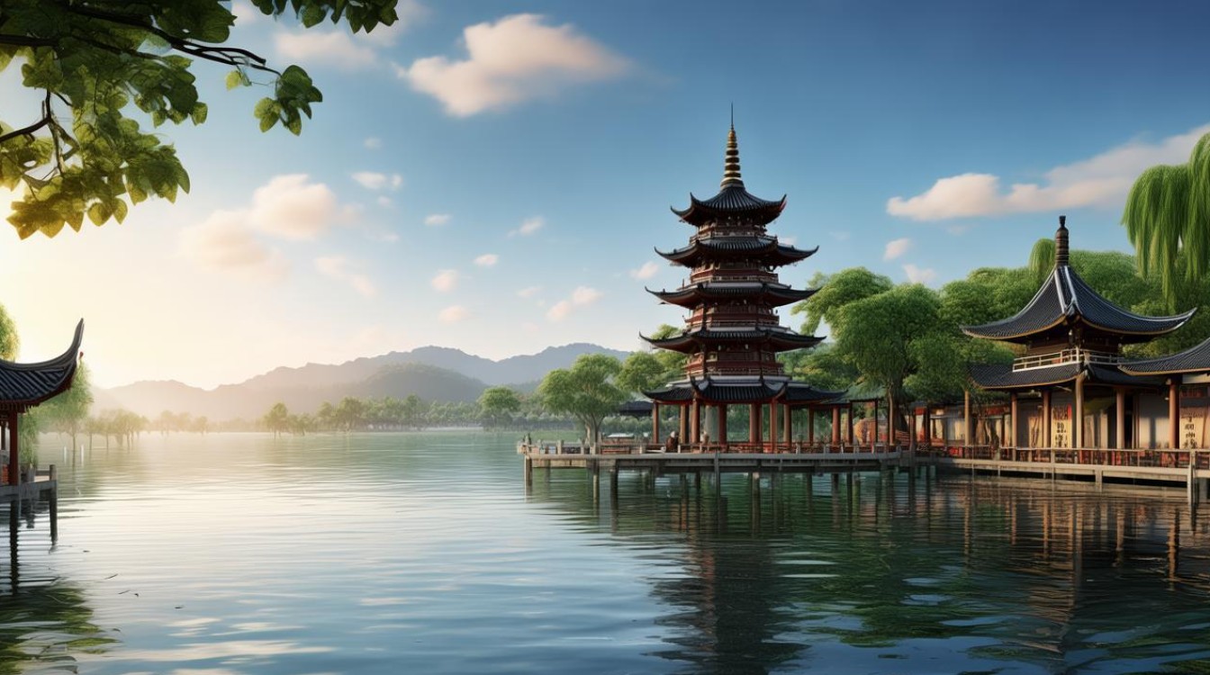 杭州西湖边景点