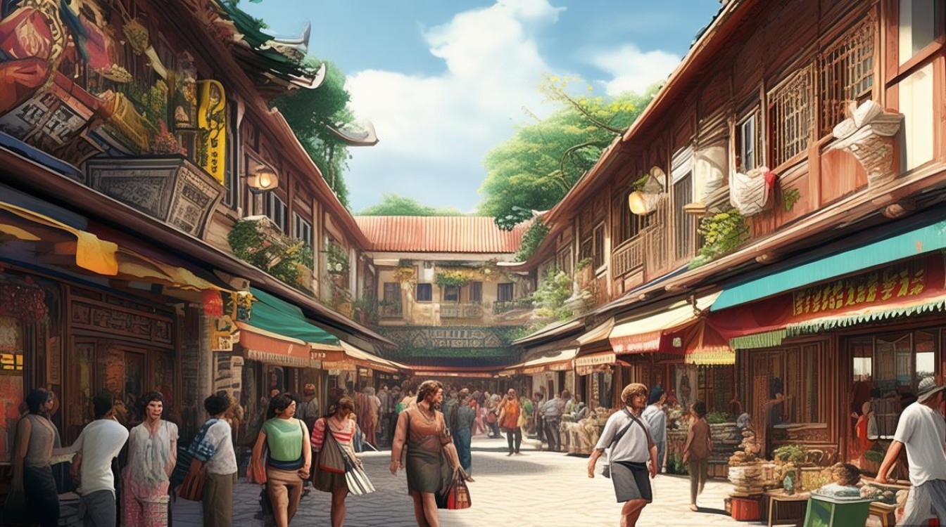 旅游景点英语对话