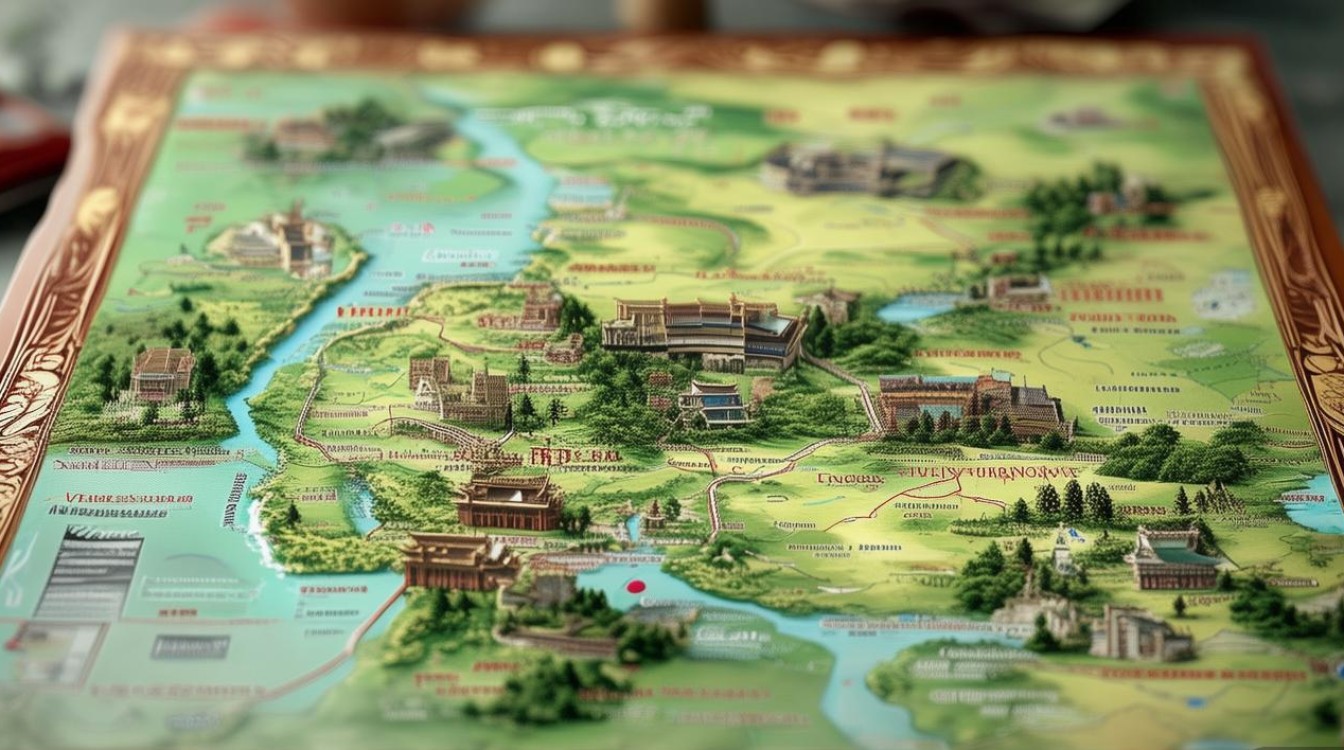 河南旅游景点地图