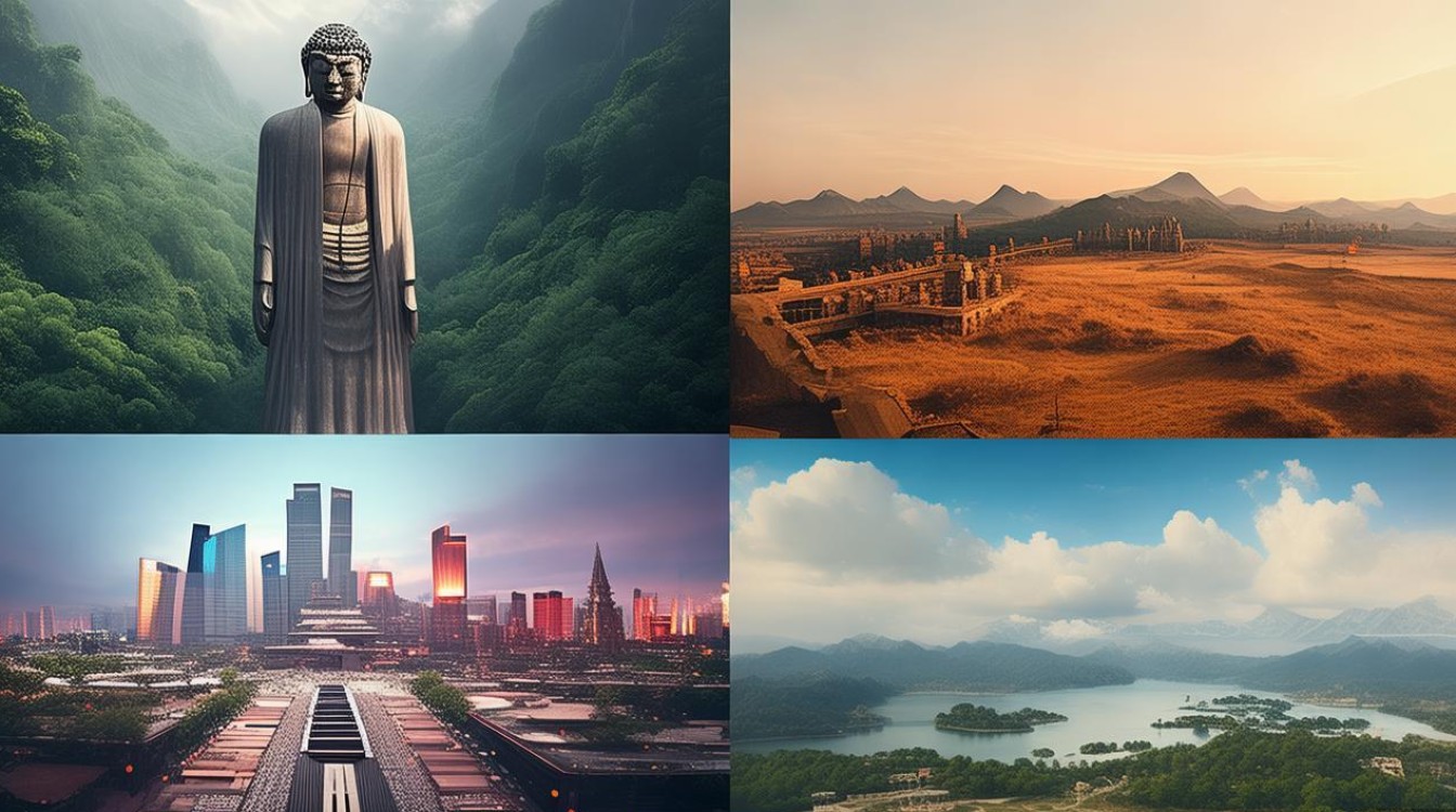 中国四大景点