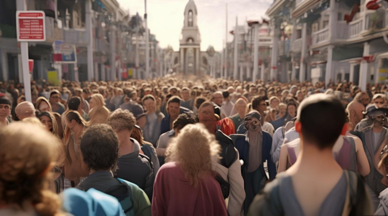 景点排队图片 景点排队图片