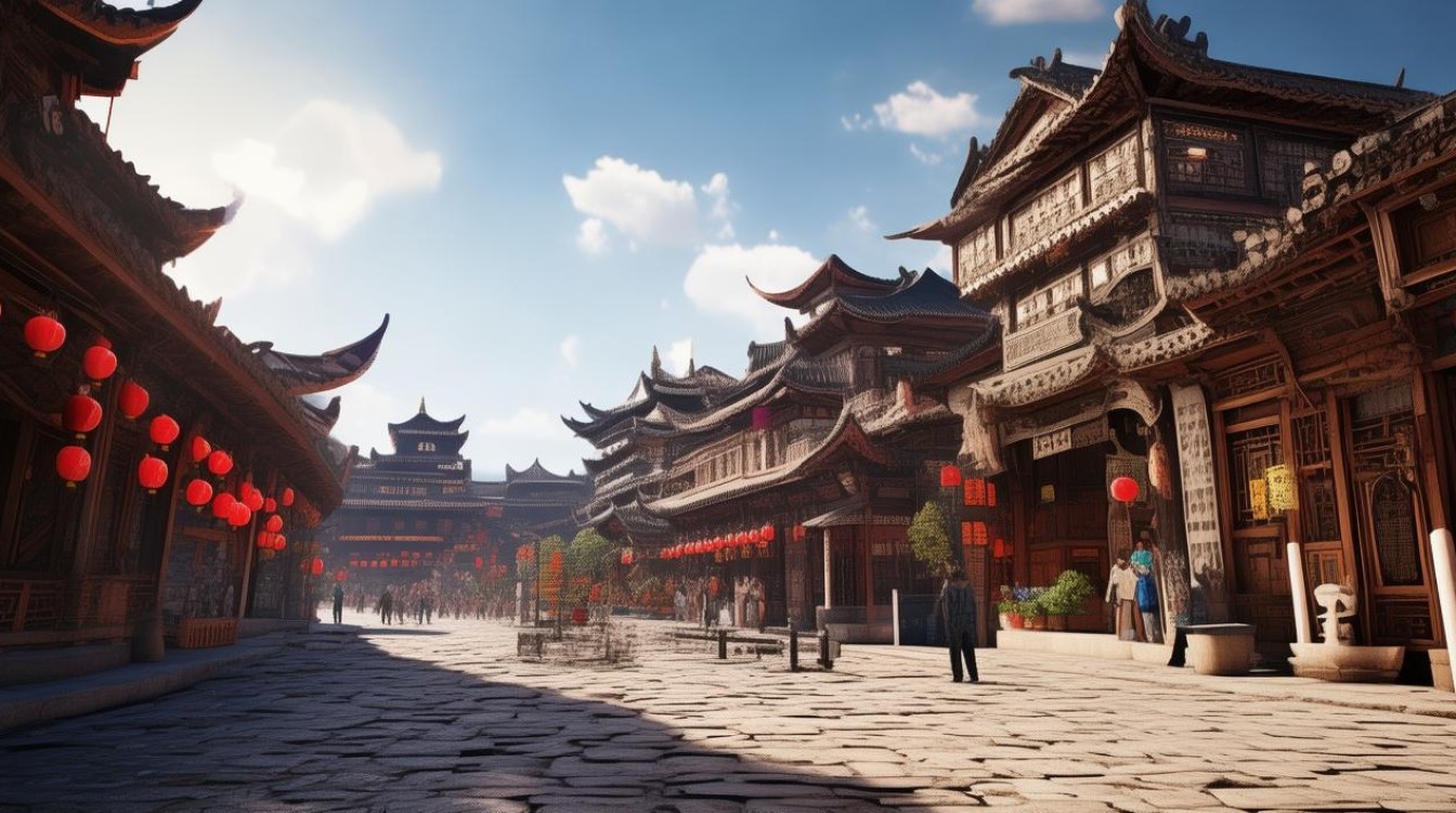 高家堡古镇的八个景点