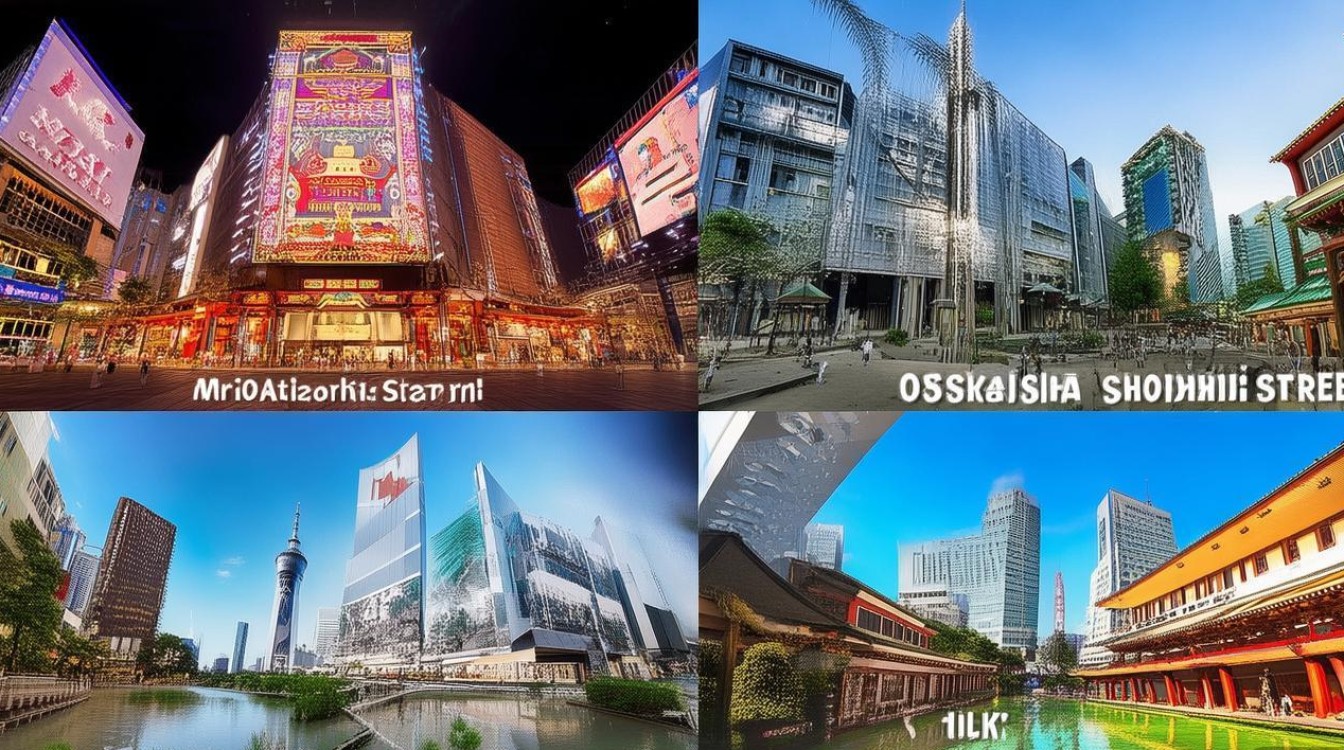 日本大阪十大著名景点