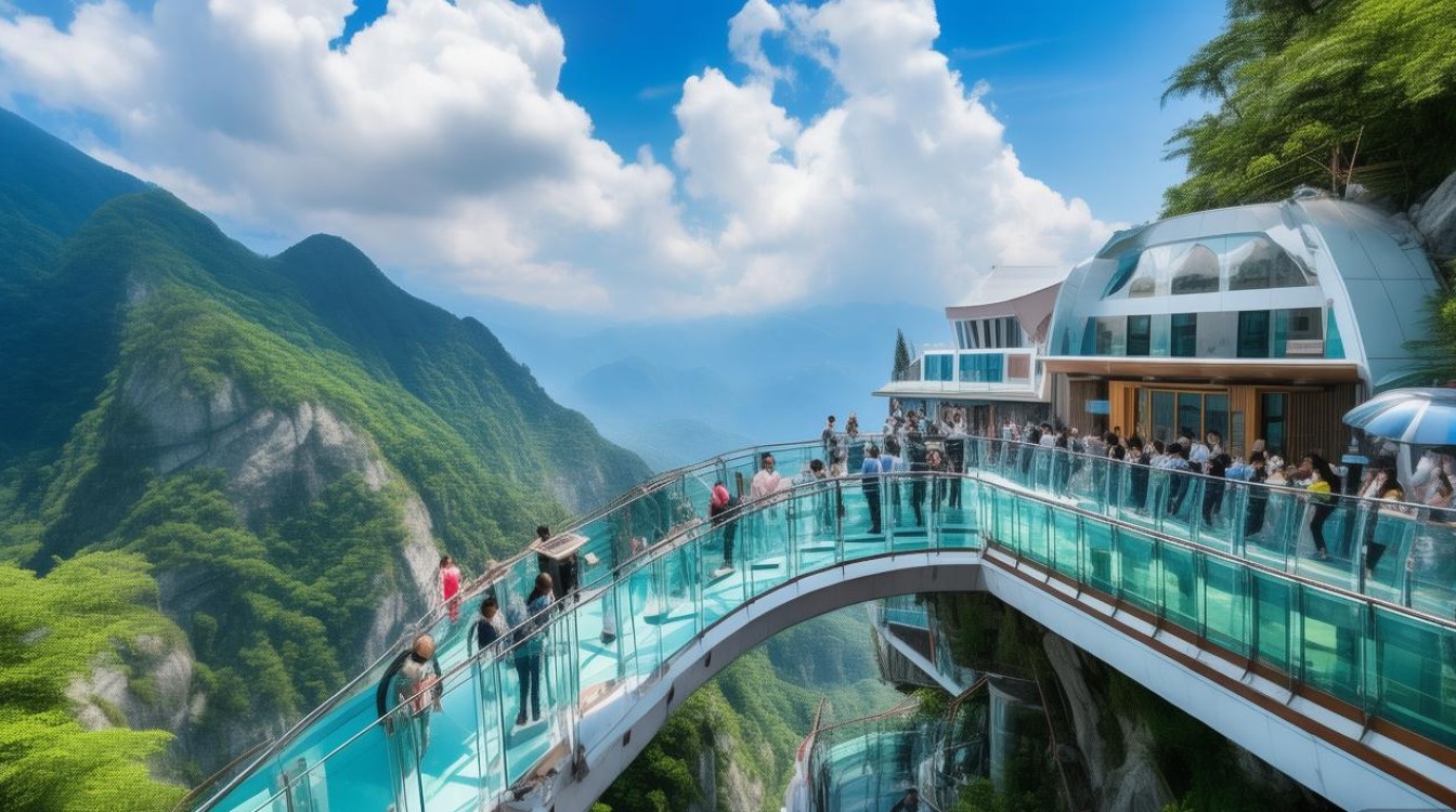 山东有玻璃栈道的景点