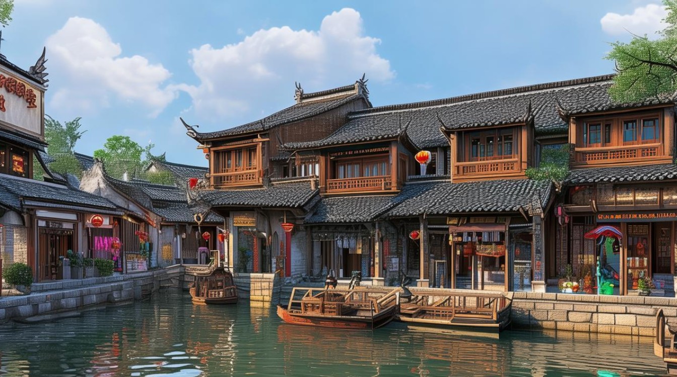 朱家角古镇八大景点